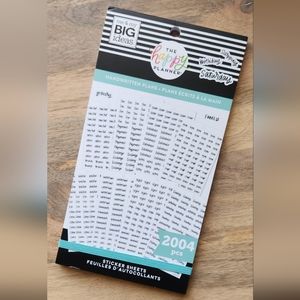 Happy Planner Sticker Book Handwritten Plans